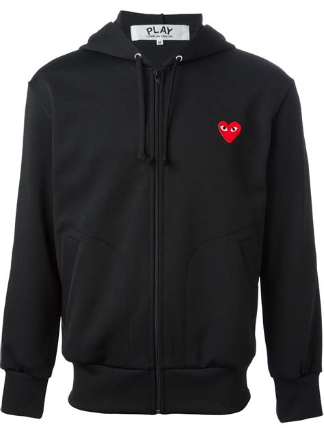 celine comme des garçons hoodie|Men's Designer Comme des Garçons Sweatshirts & Hoodies.